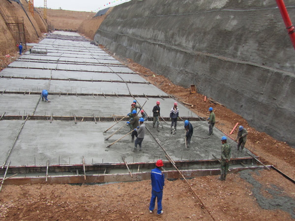 神华宁煤间接液化项目煤贮运装置受煤坑工程2