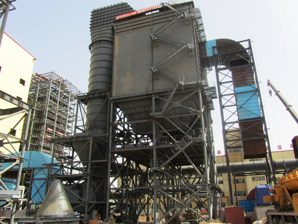 宝丰能源废气综合利用制烯烃项目及动力项目钢管立柱2