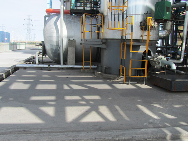 神华宁煤甲醇制烯烃聚丙烯装置挤压造粒厂房地坪2
